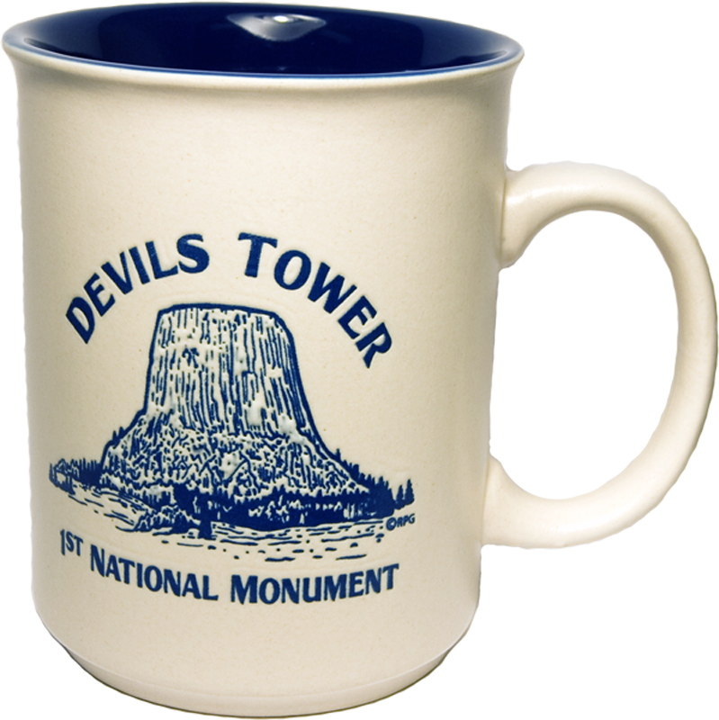 www.officialcollectorsclub.com - DEVILSTOWERBLUEDIRECTPRINTHISTORYMUG